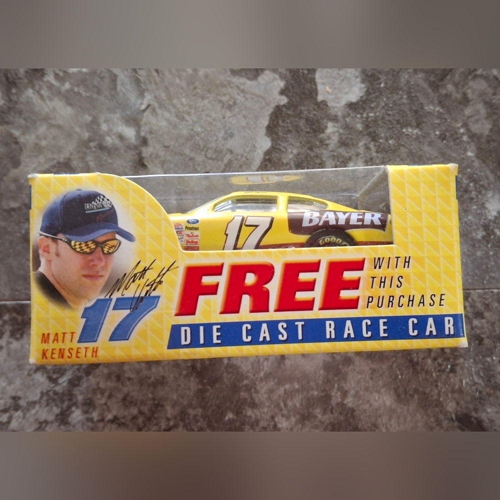 Matt Kenseth #17 Nascar Bayer Promo Die Cast Race Car.